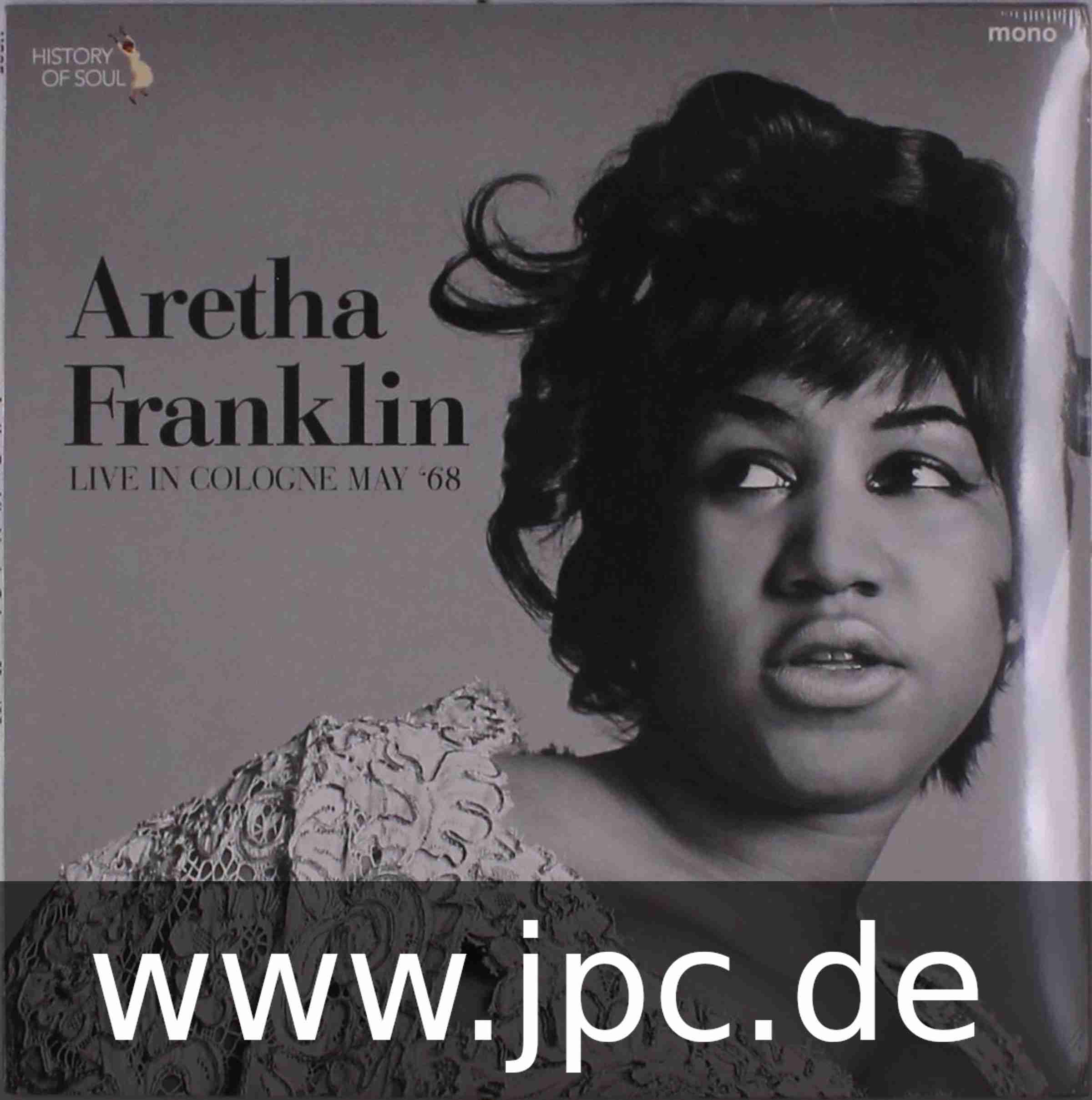 HOS35LP.jpg ARETHA FRANKLIN - LIVE IN COLOGNE MAY 1968 Vinyl Record - Image 1