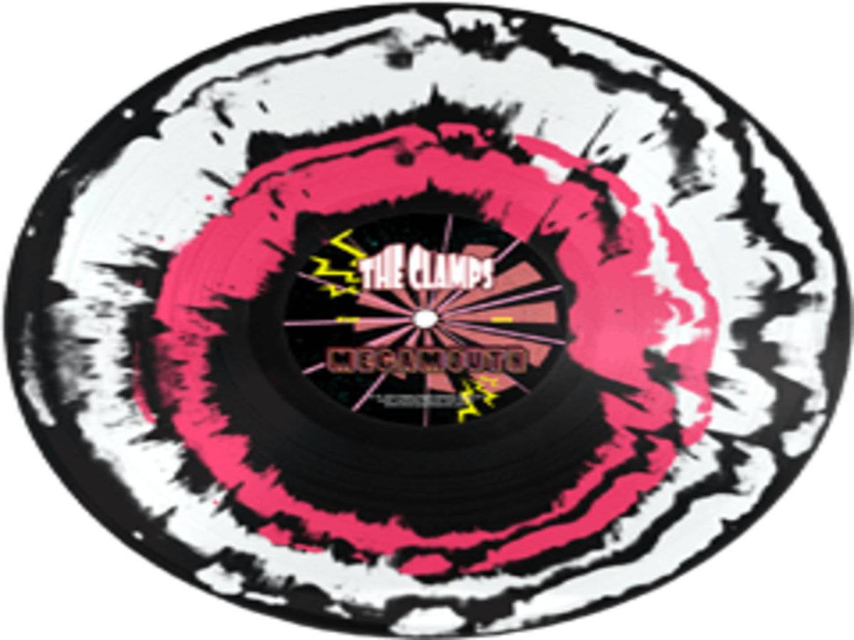 HPS289ULTRA.jpg CLAMPS - Megamouth (Black/White/Pink Vinyl) Vinyl Record - Image 1