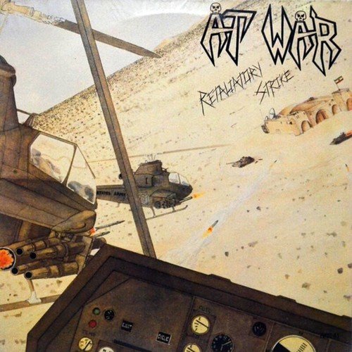 HRR377LP2SP.jpg AT WAR - Retaliatory Strike (Camouflage Splatter Vinyl) Vinyl Record - Image 1