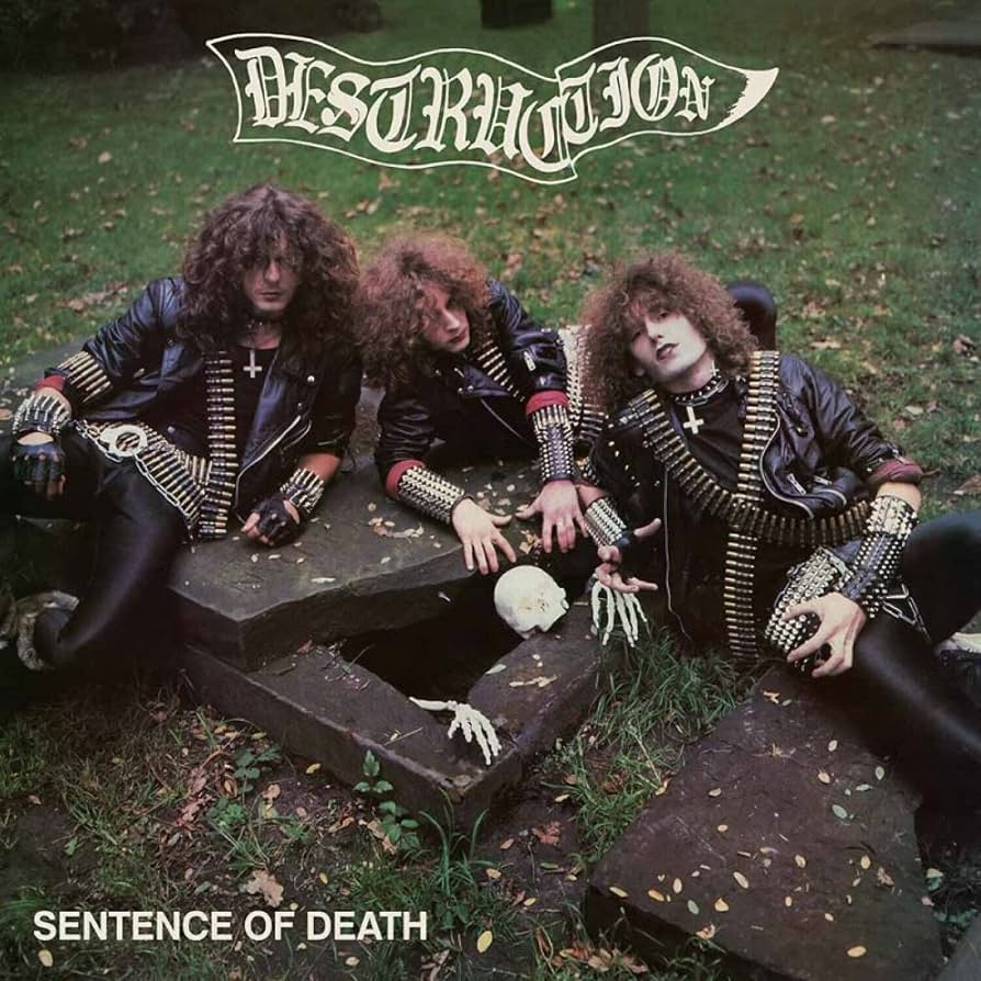 HRR545LP5B.jpg DESTRUCTION - Sentence Of Death (Us Cover) (Bone Vinyl) - Image 1