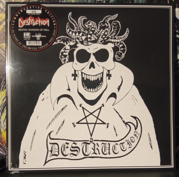 HRR822PLP.jpg DESTRUCTION - Bestial Invasion Of Hell (Picture Disc) - Image 1