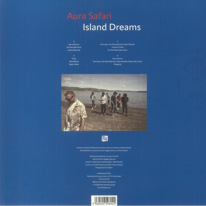 HYR7265.jpg AURA SAFARI - ISLAND DREAMS Vinyl Record - Image 1