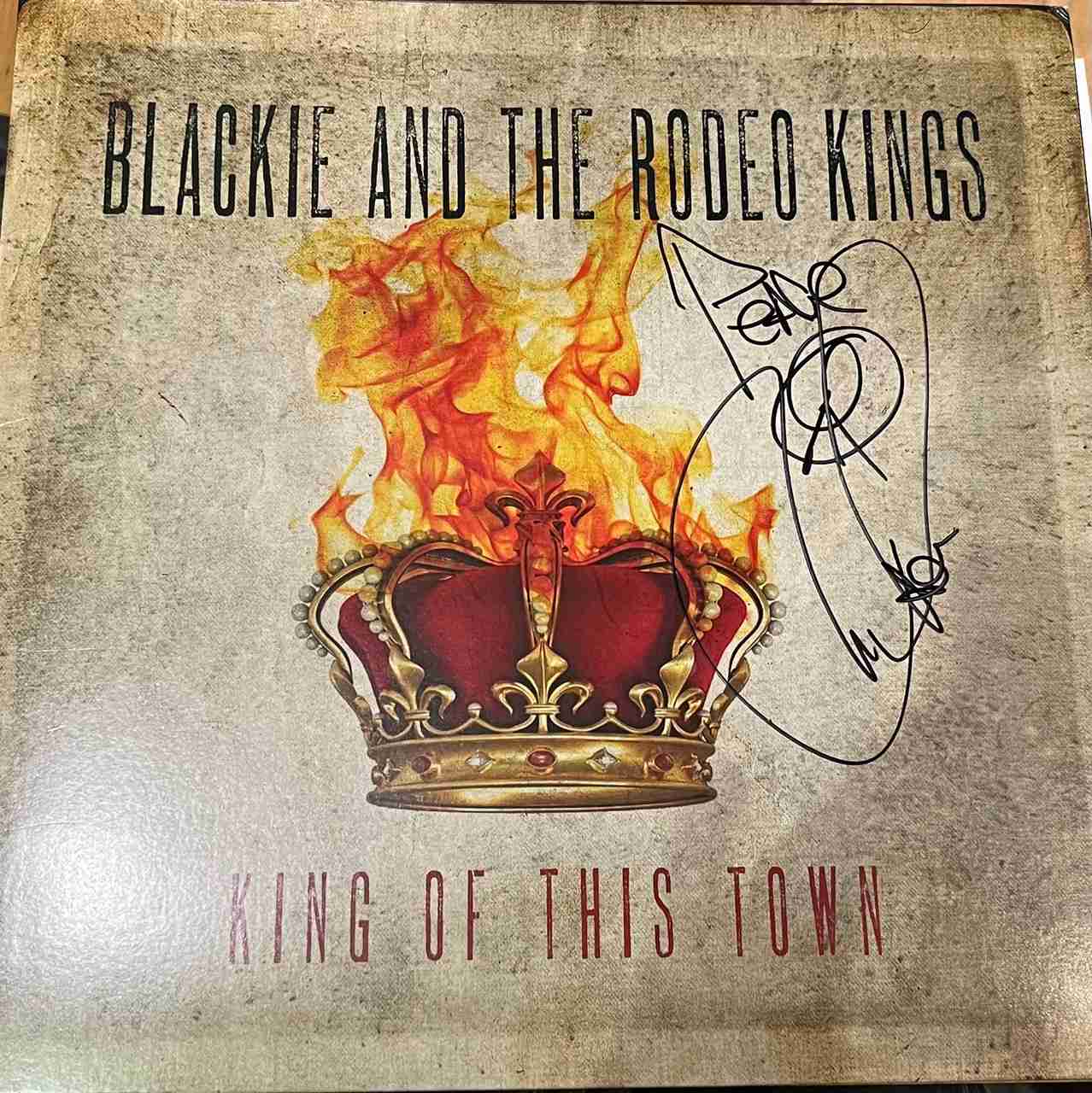 I190296852947.jpg BLACKIE AND THE RODEO KINGS - KING OF THIS TOWN (LP) Vinyl Record - Image 1