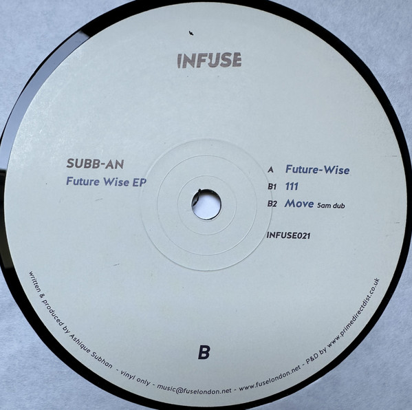 INFUSE021.jpg Subb-an - Future Wise EP (Vinyl Only) - Image 1