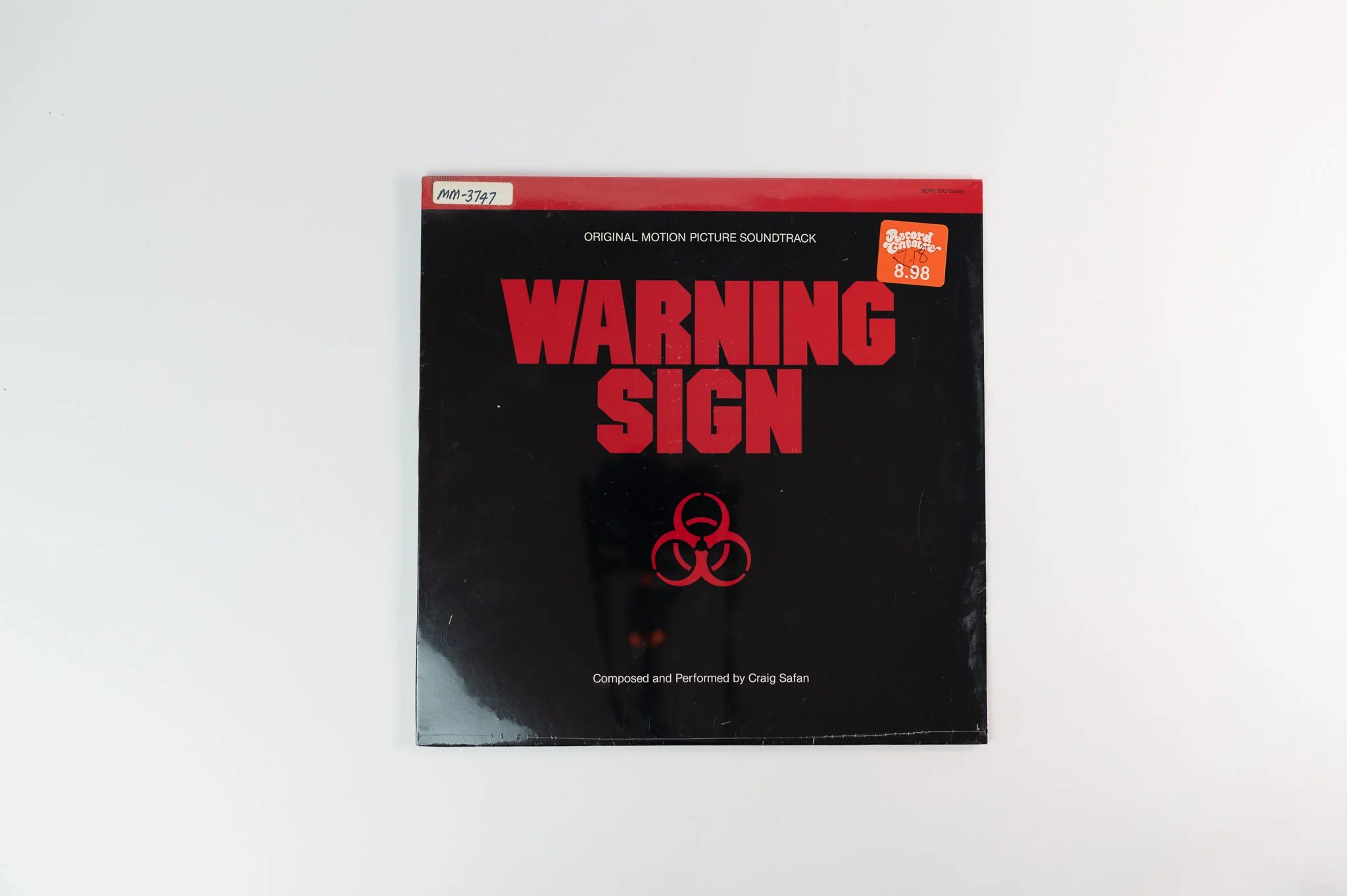 INV136LP.jpg CRAIG SAFAN - WARNING SIGN (ORIGINAL MOTION PICTURE SOUNDTRA Vinyl Record - Image 1