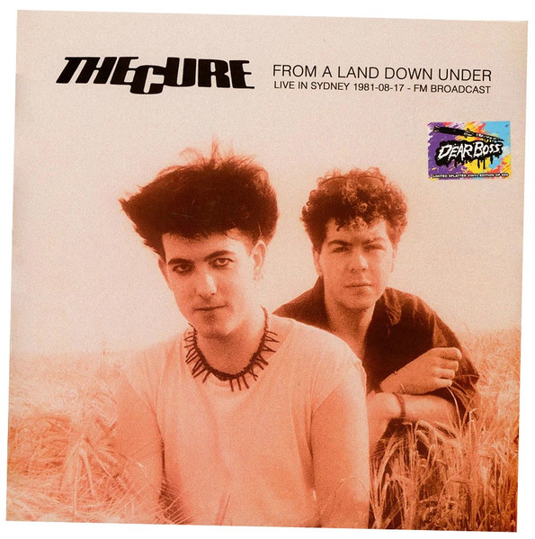 JACK00725.jpg CURE - From A Land Down Under: Live In Sydney August 17Th. 1981 - Fm Broadcast (Splatter Vinyl) - Image 1