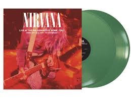 JACK023-T.jpg NIRVANA - Live At The Palaghiaccio. Rome. February 22. 1994 - Fm Broadcast (Turquoise Vinyl) Vinyl Record - Image 1