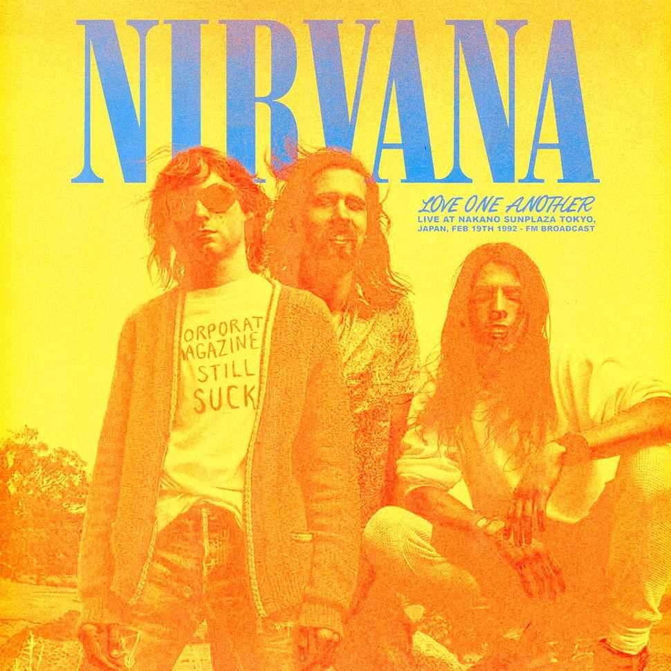 JACK039.jpg NIRVANA - Love One Another: Live At Nakano Sunplaza Tokyo. Japan. Feb 19th 1992 - FM Broadcast Vinyl Record - Image 1