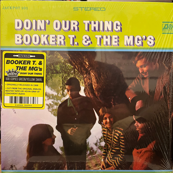 JPR101.jpg BOOKER T & THE MGS - Doin Our Thing (Yellow Vinyl) - Image 1
