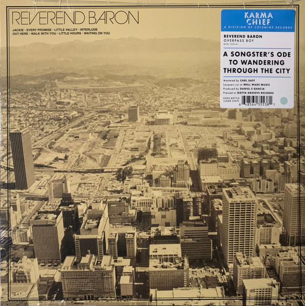 KCR12014LPC1.jpg REVEREND BARON - OVERPASS BOY (COLOURED VINYL) - Image 1