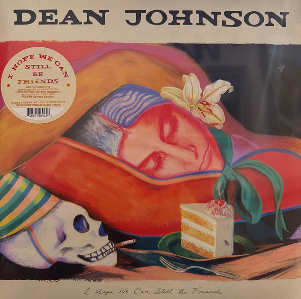 LBJ396LPC.jpg DEAN JOHNSON - I HOPE WE CAN STILL BE FRIENDS (INDIES EXCLUSIVE SUNSET CREAM CAKE COLOURED VINYL ) - Image 1