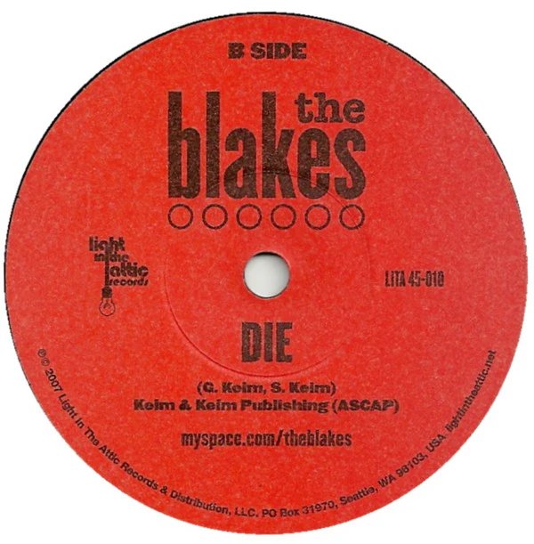 LITA45010.jpg BLAKES THE - TWO TIMES Vinyl Record - Image 1