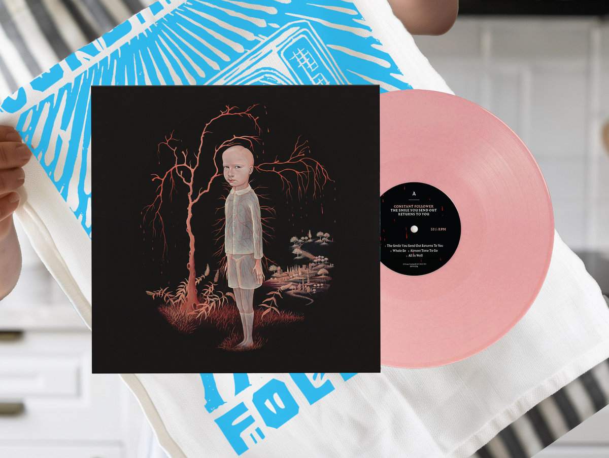 LNFG174P.jpg CONSTANT FOLLOWER - The Smile You Send Out Returns To You (Pink Vinyl) Vinyl Record - Image 1