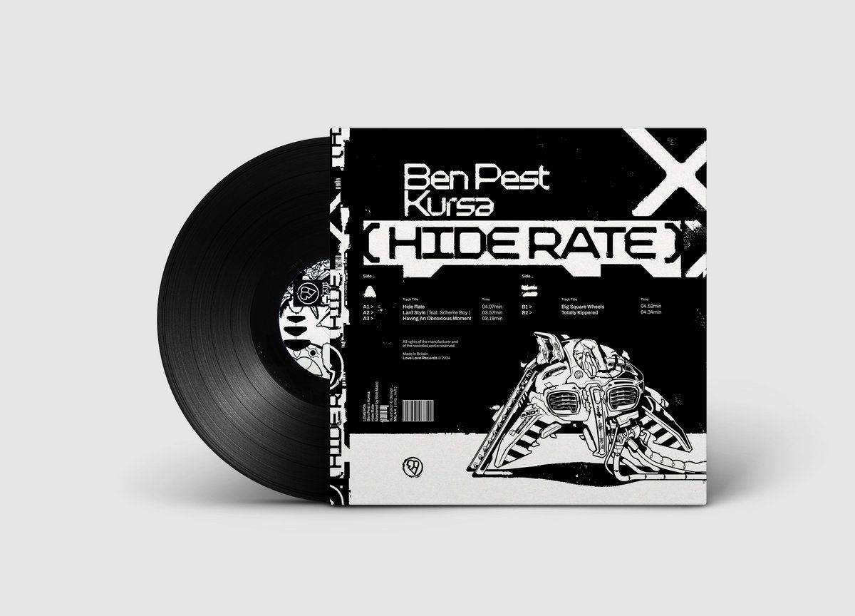 LOVEP04.jpg Ben Pest & Kursa - Hide Rate Vinyl Record - Image 1