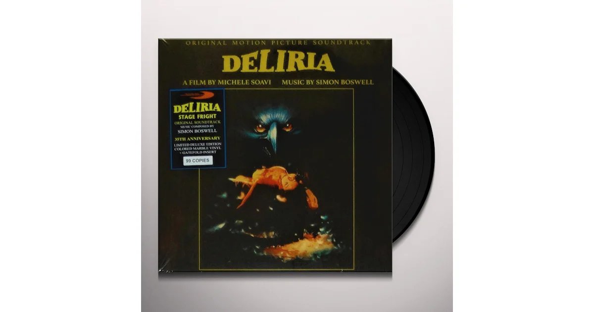 LP22528.jpg BOSWELL SIMON - DELIRIA /STAGE FRIGHT Vinyl Record - Image 1