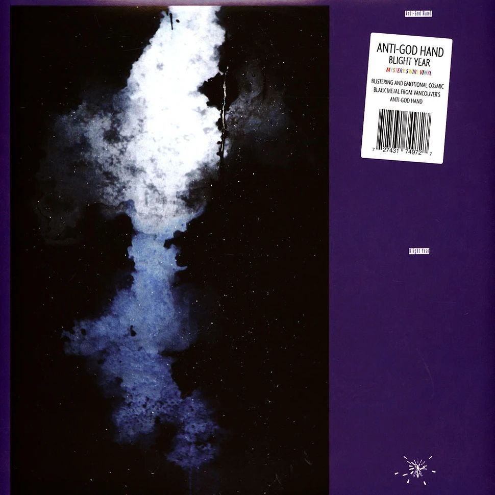 LPADR73IE.jpg ANTI-GOD HAND - Blight Year (Hand-Pour Vinyl) (Indie Exclusive) Vinyl Record - Image 1