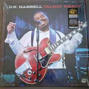 LPAL5027C.jpg D.K. HARRELL - Talkin Heavy (Translucent Blue Vinyl) Vinyl Record - Image 1