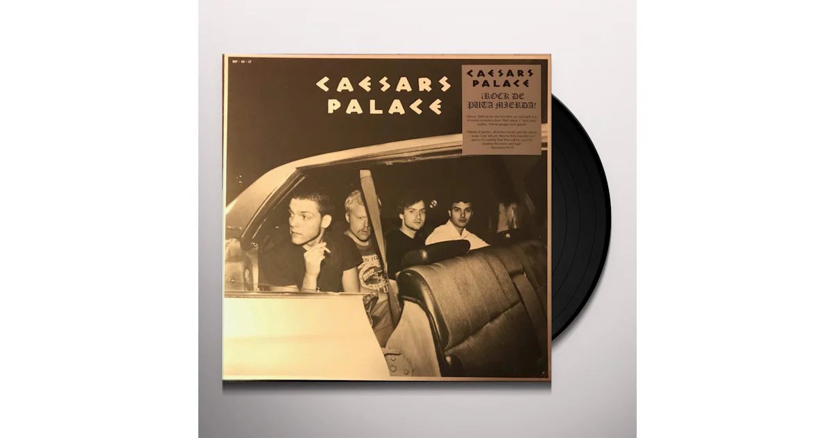 LPBBP011.jpg CAESARS - Rock De Puta Mierda Vinyl Record - Image 1