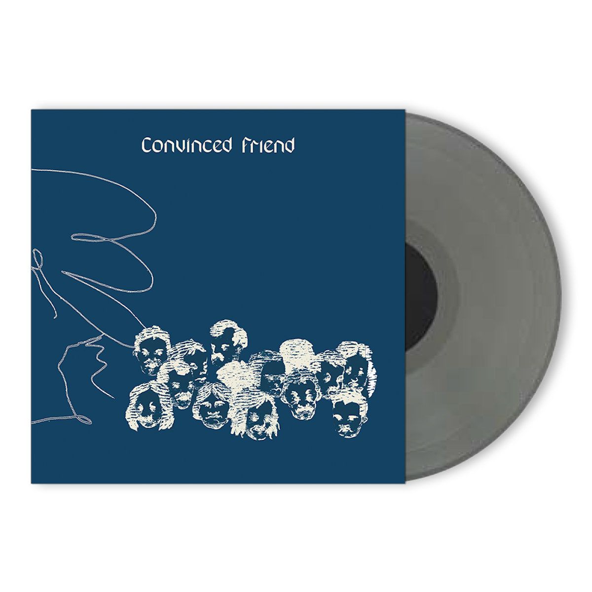 LPBRASS12C.jpg CONVINCED FRIEND - Convinced Friend (Cream Vinyl) Vinyl Record - Image 1