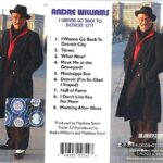 ANDRE WILLIAMS - I Wanna Go Back To Detroit City Vinyl Record