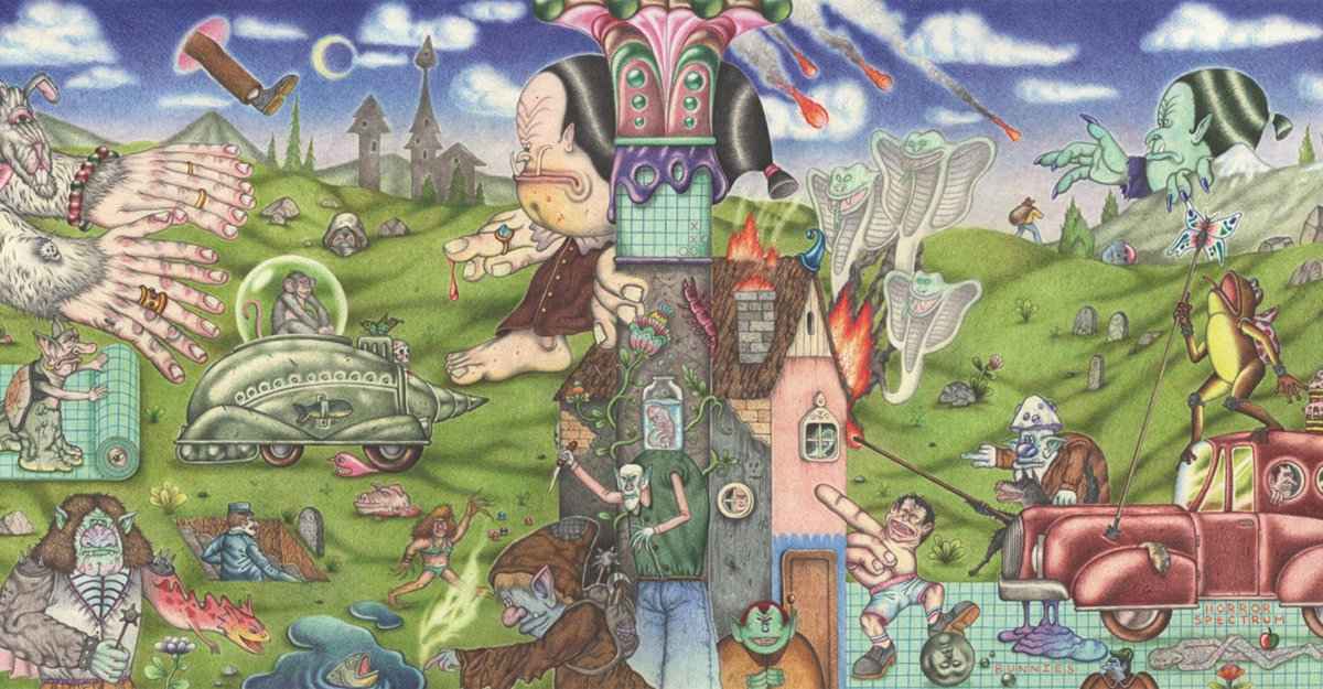 LPBW029.jpg BUNNIES - Horror Spectrum Vinyl Record - Image 1