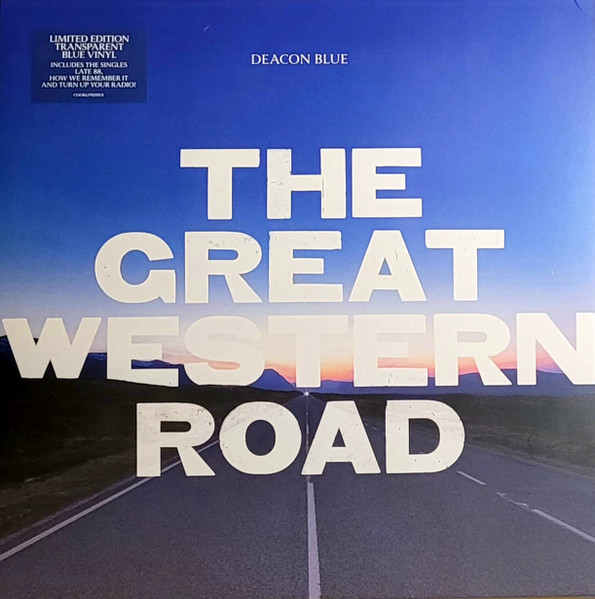 LPCOOK929C.jpg DEACON BLUE - The Great Western Road (Transparent Blue Vinyl) - Image 1