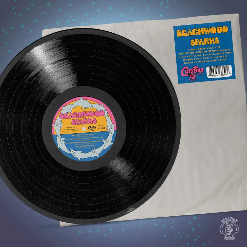 LPCURED042C2.jpg BEACHWOOD SPARKS - Dolphin Dance Remix 12 (Pink Vinyl) Vinyl Record - Image 1