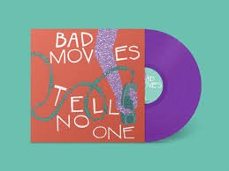 LPDG177.jpg BAD MOVES - Tell No One (Translucent Purple Vinyl) Vinyl Record - Image 1