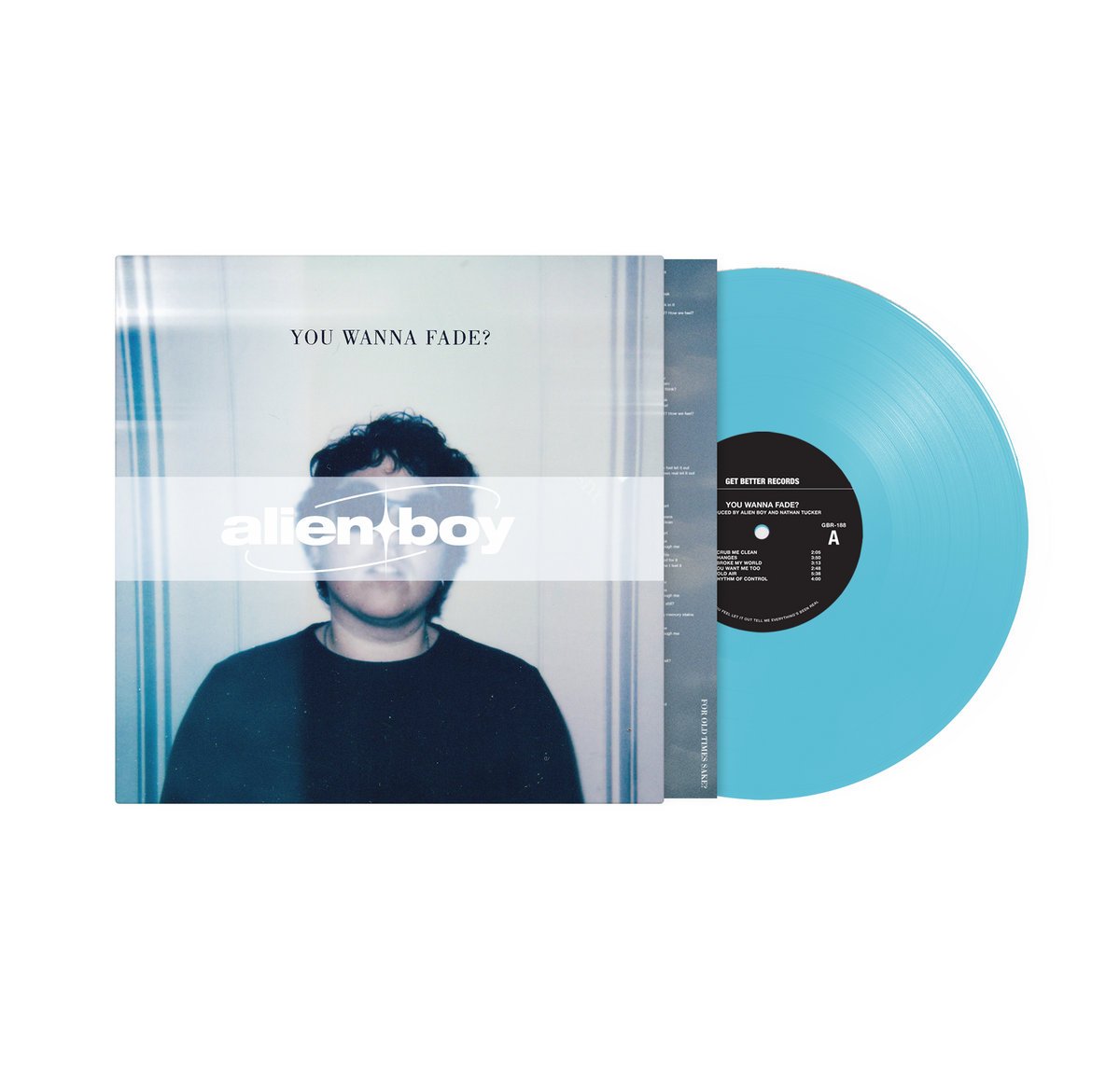LPGBR188C.jpg ALIEN BOY - You Wanna Fade? (Baby Blue Vinyl) Vinyl Record - Image 1