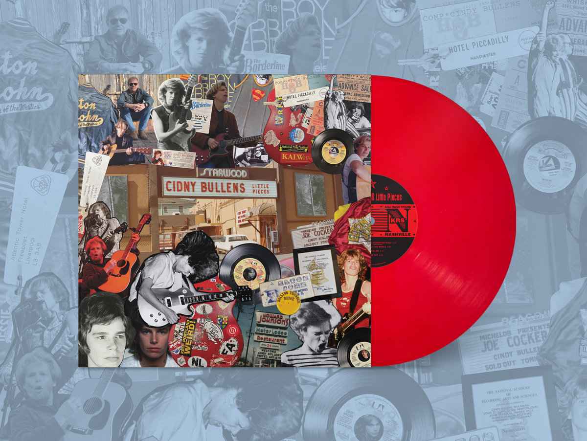 LPKRSN011C.jpg CIDNY BULLENS - Little Pieces (Opaque Red Vinyl) Vinyl Record - Image 1
