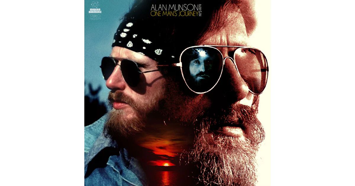 LPMH8079.jpg ALAN MUNSON - One Mans Journey: 1972-1979 (Blue Vinyl) Vinyl Record - Image 1