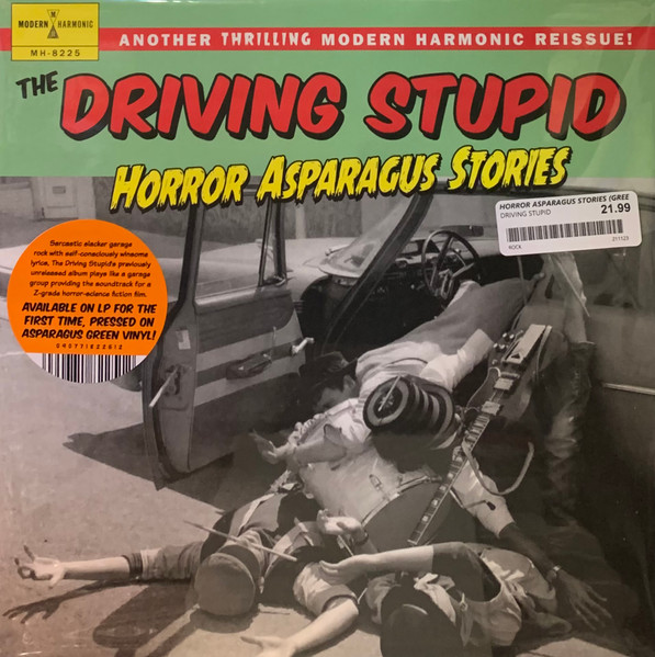 LPMH8225LE.jpg DRIVING STUPID - Horror Asparagus Stories (Green Vinyl) - Image 1