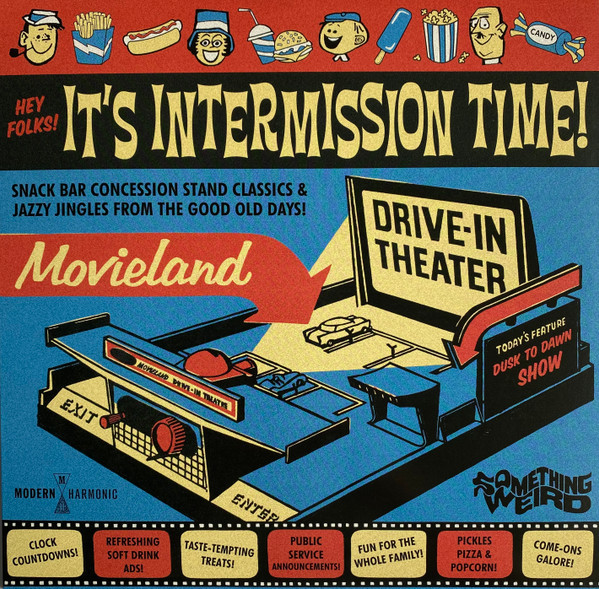 LPMH8281C2.jpg SOMETHING WEIRD - Hey Folks! Its Intermission Time! (Hot Dog Brown Vinyl) - Image 1