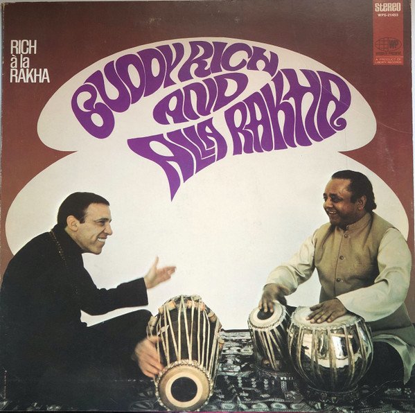 LPMH8297.jpg BUDDY RICH AND ALLA RAKHA - Rich A La Rakha Vinyl Record - Image 1