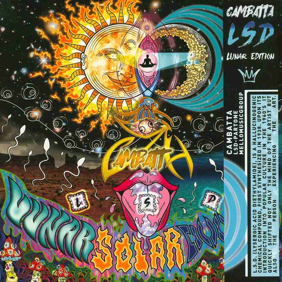 LPMMG001261C2.jpg CAMBATTA - Lsd: Lunar Solar Duality (Solar Edition) (Neon Green Vinyl) Vinyl Record - Image 1