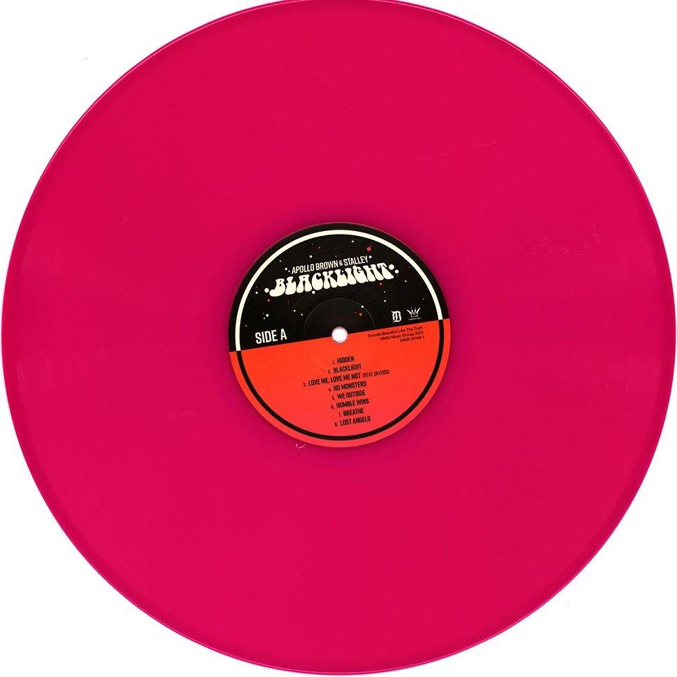 LPMMG00169IE.jpg APOLLO BROWN & STALLEY - Blacklight (Neon Purple Vinyl) (Indie Exclusive) Vinyl Record - Image 1