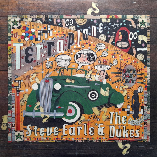 LPNW5555LE.jpg STEVE EARLE AND THE DUKES - Terraplane (Transparent Gold Vinyl) - Image 1