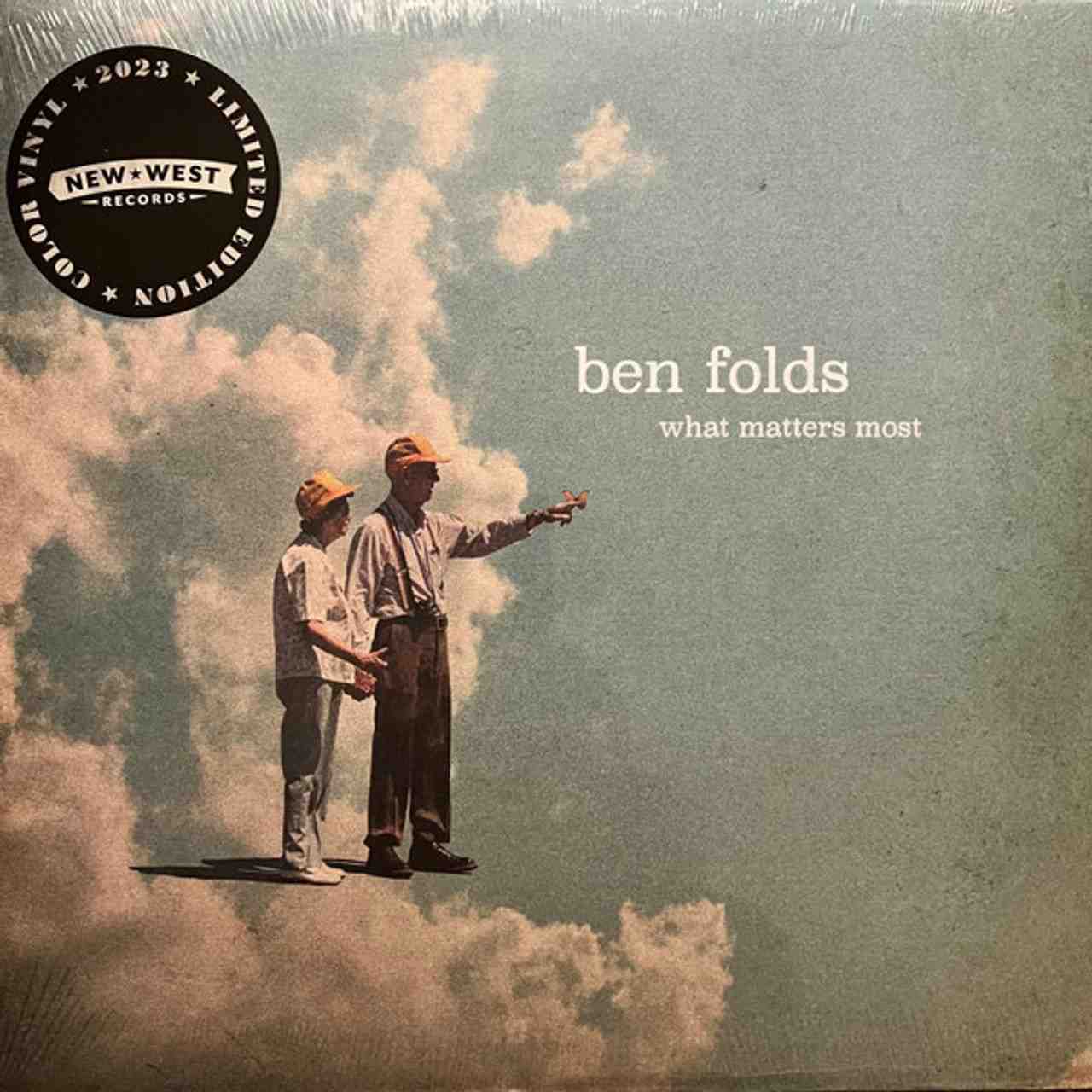 LPNW5766C.jpg BEN FOLDS - What Matters Most (Yellow Vinyl) Vinyl Record - Image 1