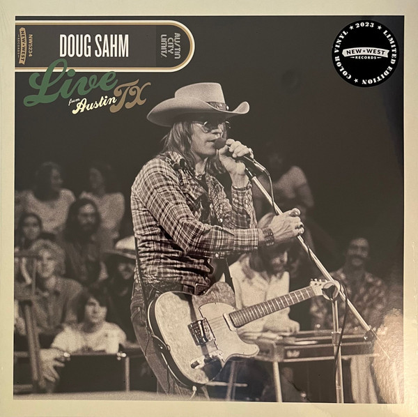 LPNW5768C.jpg DOUG SAHM - Live From Austin. Tx (Transparent Green Vinyl) - Image 1
