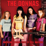 DONNAS - American Teenage Rock N Roll Machine (Fire Orange/Black Swirl Vinyl)