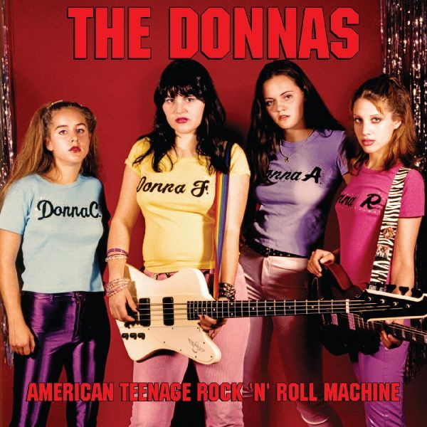 LPRGM1560C.jpg DONNAS - American Teenage Rock N Roll Machine (Fire Orange/Black Swirl Vinyl) - Image 1
