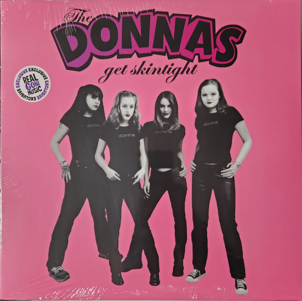 LPRGM1625C.jpg DONNAS - Get Skintight (Remastered Edition) (Purple/Pink Swirl Vinyl) - Image 1