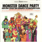 DON HINSON AND THE RIGAMORTICIANS - Monster Dance Party (Orange/Black Pumpkin Splatter Vinyl)