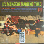 DEADLY ONES - Its Monster Surfing Time (All-Analog) (Bloody Pumpkin Vinyl)