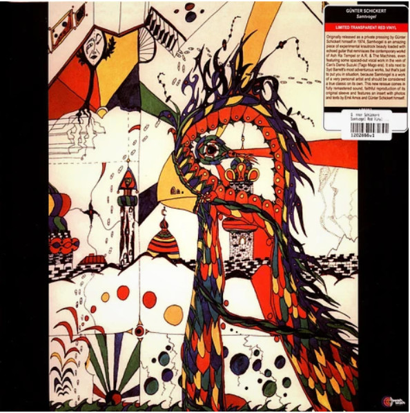LPS082-TR.jpg GUNTER SCHICKERT - Samtvogel (Transparent Red Vinyl) - Image 1