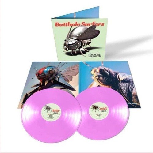 LPSBR7071C.jpg BUTTHOLE SURFERS - Live At The Leather Fly (Opaque Pink Vinyl) Vinyl Record - Image 1