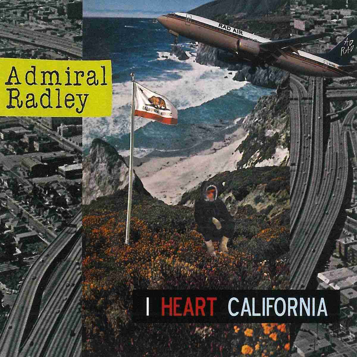 LPSHIP001.jpg ADMIRAL RADLEY - I Heart California Vinyl Record - Image 1