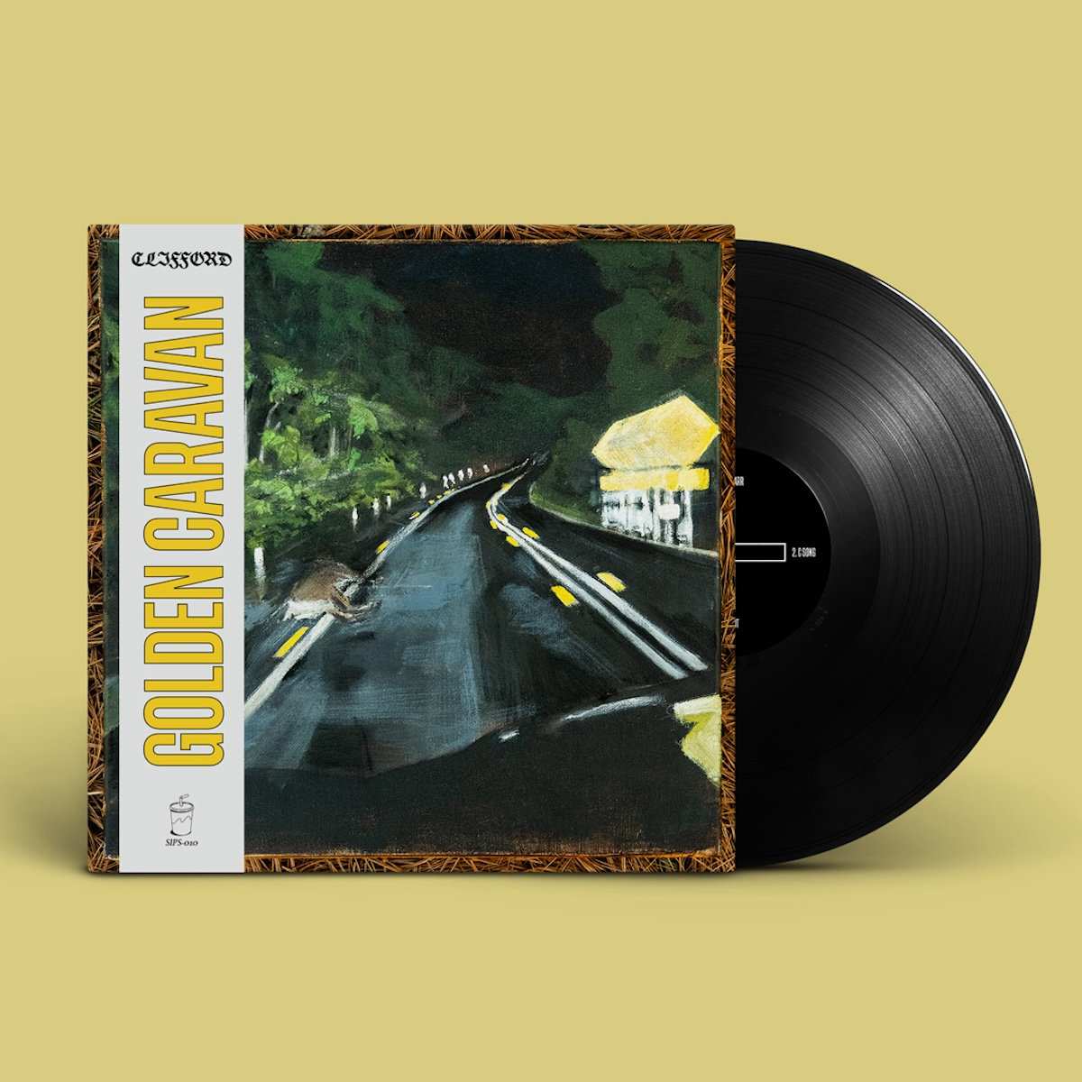 LPSIPS010.jpg CLIFFORD - Golden Caravan (+Belly Band Obi-Strip) Vinyl Record - Image 1