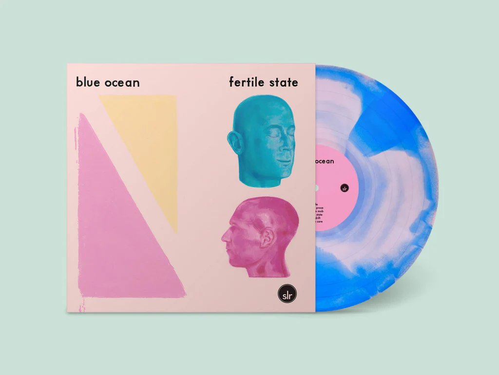 LPSLR274C.jpg BLUE OCEAN - Fertile State (Pink/Blue Swirl Vinyl) Vinyl Record - Image 1