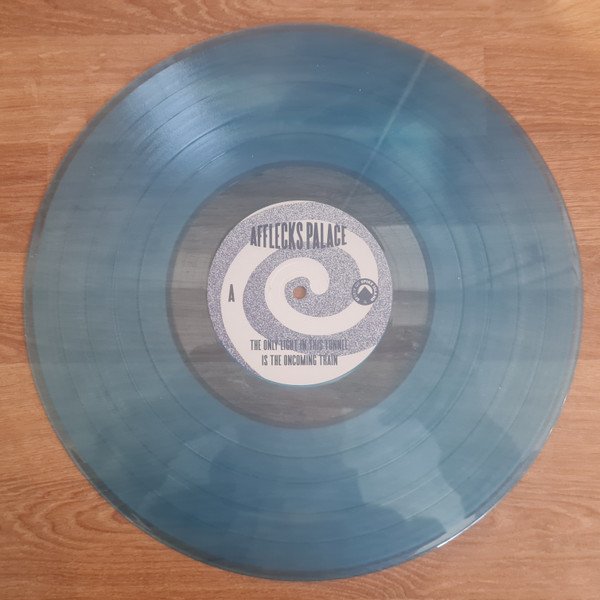LPSOSI18IE.jpg AFFLECKS PALACE - The Only Light In This Tunnel Is The Oncoming Train (Blue Vinyl) (Indie Exclusive) Vinyl Record - Image 1